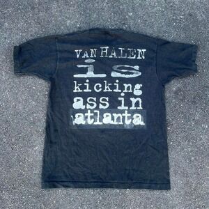 1993 "Van Halen is Kicking Ass in Atlanta" graphic Tour Concert Merch size XL